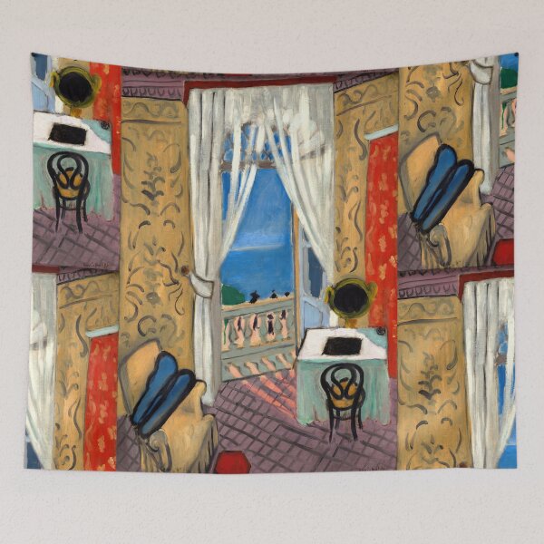 Item preview, Interieur a La Boite a Violon by Henri Matisse: Fauvist Interior Poster designed and sold by artofuniverse.
