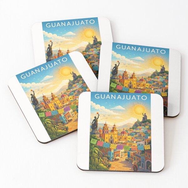 Item preview, Guanajuato's Colorful Hills and Historic Center with Monuments in Central Mexico designed and sold by Places On Earth.