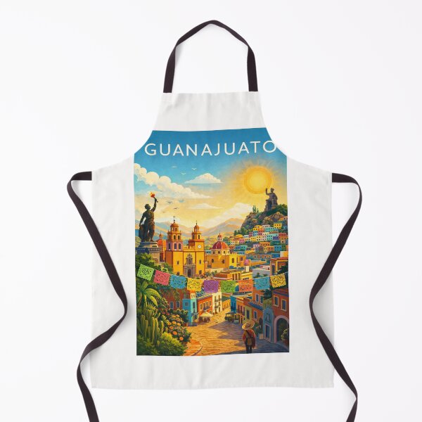 Item preview, Guanajuato's Colorful Hills and Historic Center with Monuments in Central Mexico designed and sold by Places On Earth.