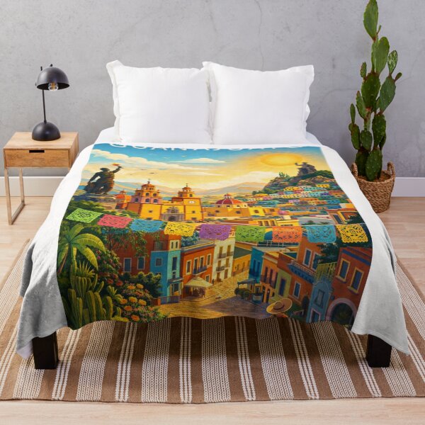 Item preview, Guanajuato's Colorful Hills and Historic Center with Monuments in Central Mexico designed and sold by Places On Earth.