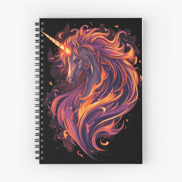 Item preview, Fire unicorn designed and sold by whatthefoxsays.