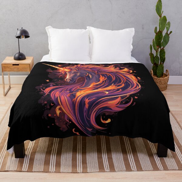 Item preview, Fire unicorn designed and sold by whatthefoxsays.