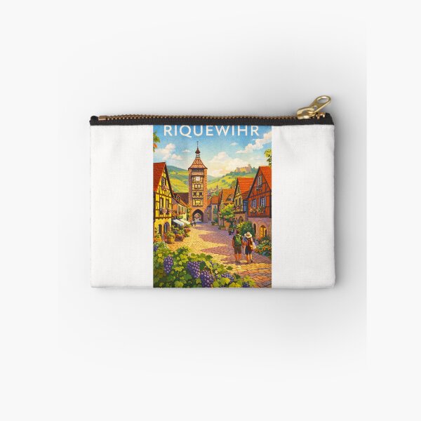 Item preview, Riquewihr’s Dolder Tower and Timber-Framed Alleys in the Alsace Wine Region of France designed and sold by Places On Earth.