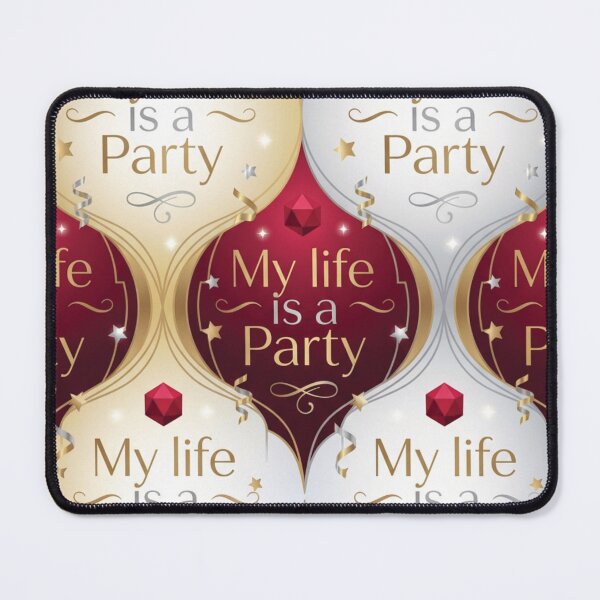 Item preview, Glittering My Life is a Party Pattern designed and sold by DGtaLrtcom.