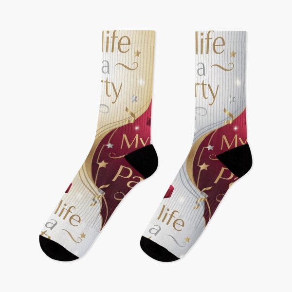 Item preview, Glittering My Life is a Party Pattern designed and sold by DGtaLrtcom.