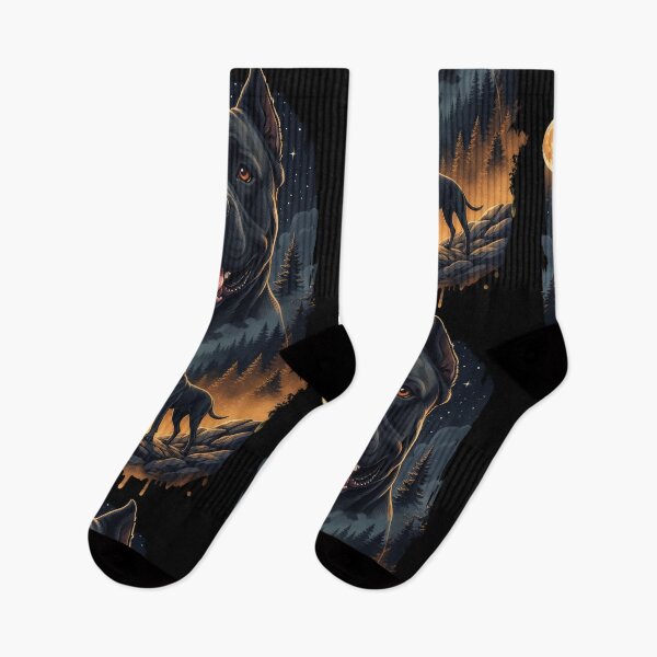 Item preview, Vintage 90S Cane Corso Howling At The Moon designed and sold by Stotee.