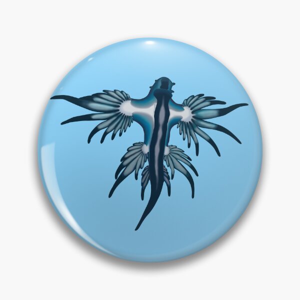 Item preview, Glaucus Atlanticus, blue dragon nudibranch designed and sold by Windswell.