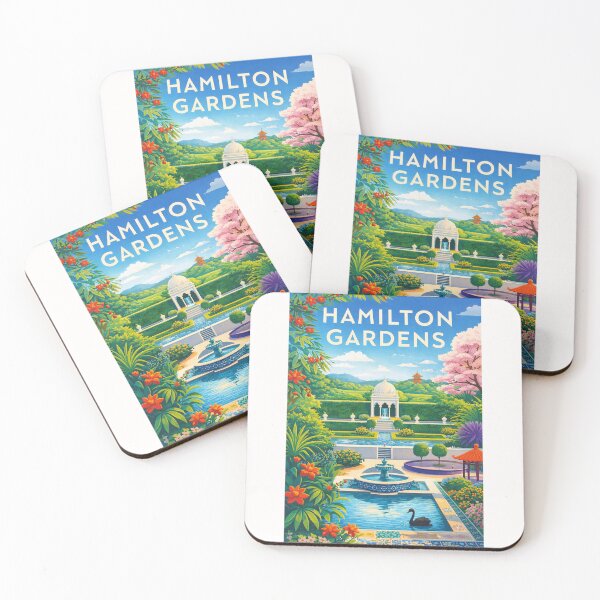 Item preview, Hamilton Gardens Formal Courtyard with Reflecting Pools and Domed Pavilion in Waikato Region, New Zealand designed and sold by Places On Earth.