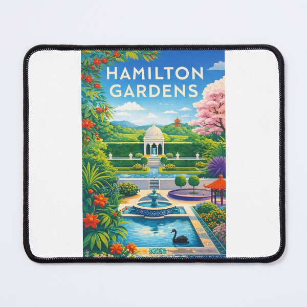 Item preview, Hamilton Gardens Formal Courtyard with Reflecting Pools and Domed Pavilion in Waikato Region, New Zealand designed and sold by Places On Earth.