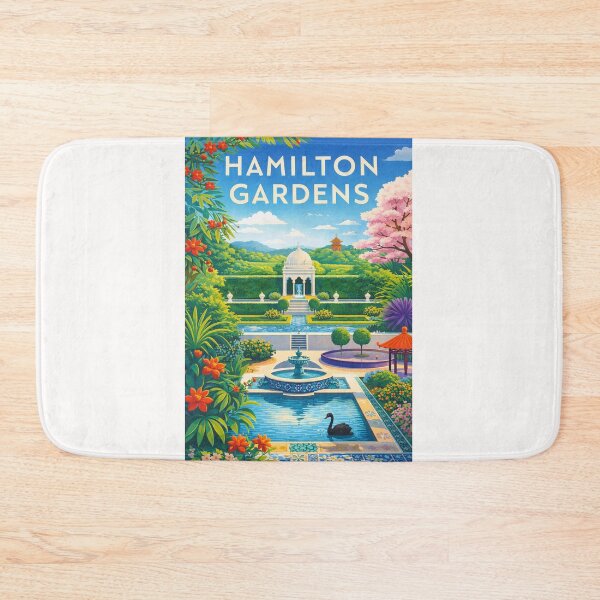 Item preview, Hamilton Gardens Formal Courtyard with Reflecting Pools and Domed Pavilion in Waikato Region, New Zealand designed and sold by Places On Earth.