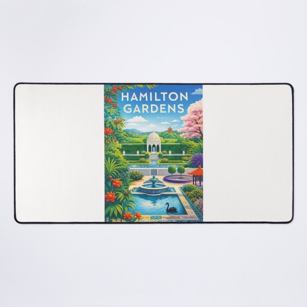 Item preview, Hamilton Gardens Formal Courtyard with Reflecting Pools and Domed Pavilion in Waikato Region, New Zealand designed and sold by Places On Earth.