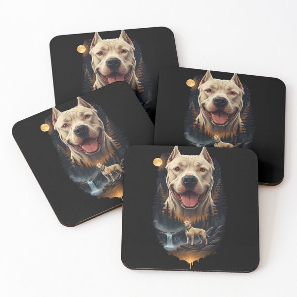 Item preview, Vintage 90S Dogo Argentino Howling At The Moon designed and sold by Stotee.