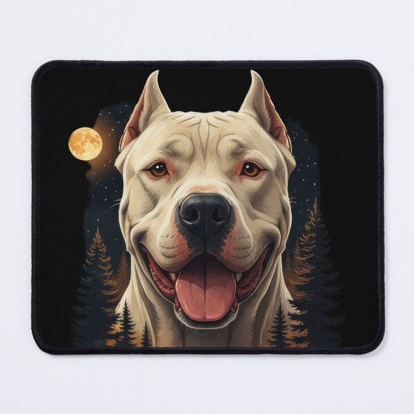 Item preview, Vintage 90S Dogo Argentino Howling At The Moon designed and sold by Stotee.