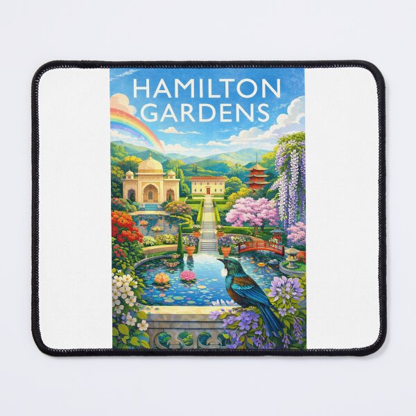 Item preview, Hamilton Gardens’ International Garden Collection with Pagodas and Water Lily Pond in Hamilton, Waikato Region, New Zealand designed and sold by Places On Earth.