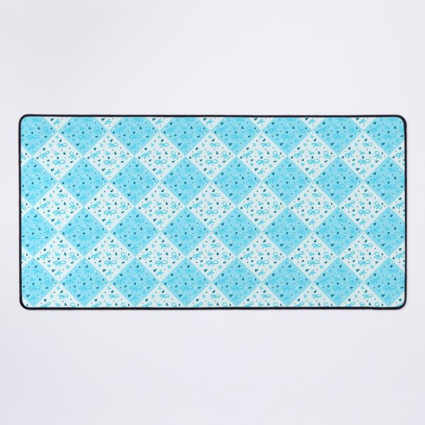 Item preview, Cute bows heart polka dots in blue pattern designed and sold by Mariecobiz.