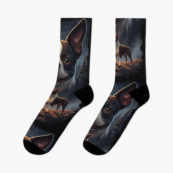 Item preview, Vintage 90S French Bulldog Howling At The Moon designed and sold by Stotee.