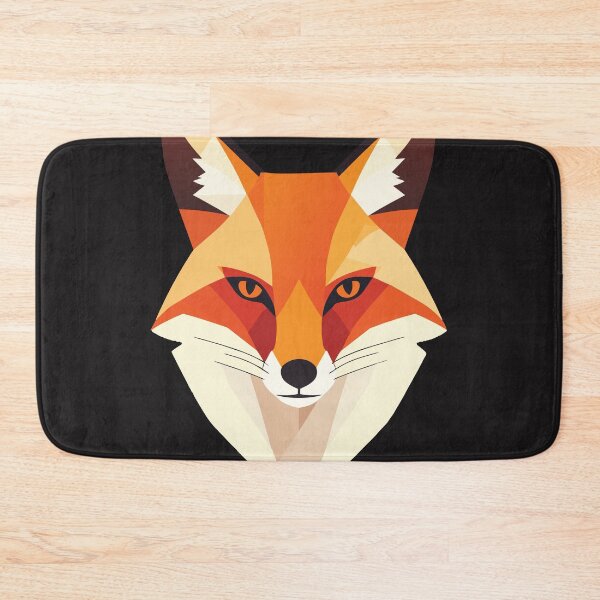 Item preview, Geometric Fox Face – Minimalist Abstract Animal Illustration designed and sold by Genzify.
