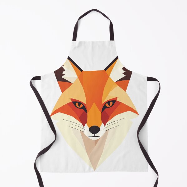 Item preview, Geometric Fox Face – Minimalist Abstract Animal Illustration designed and sold by Genzify.
