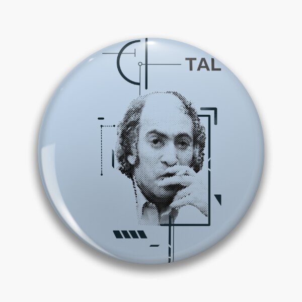 Item preview, MIKHAIL TAL / chess designed and sold by KOTA0001.