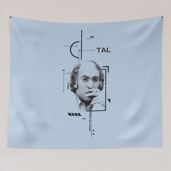 Item preview, MIKHAIL TAL / chess designed and sold by KOTA0001.