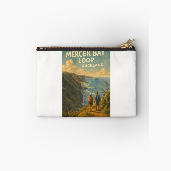 Item preview, Mercer Bay Loop Cliffside Trail with Tasman Sea Views in Waitākere Ranges, Auckland Region, New Zealand designed and sold by Places On Earth.