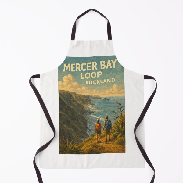 Item preview, Mercer Bay Loop Cliffside Trail with Tasman Sea Views in Waitākere Ranges, Auckland Region, New Zealand designed and sold by Places On Earth.