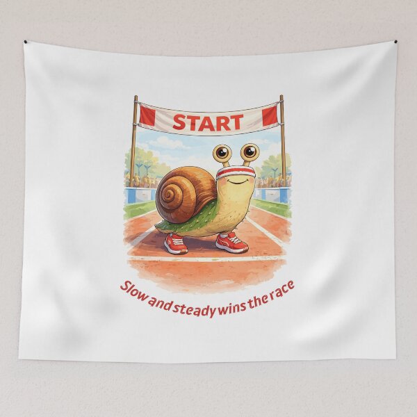 Item preview, Slow and Steady designed and sold by aipolohu.