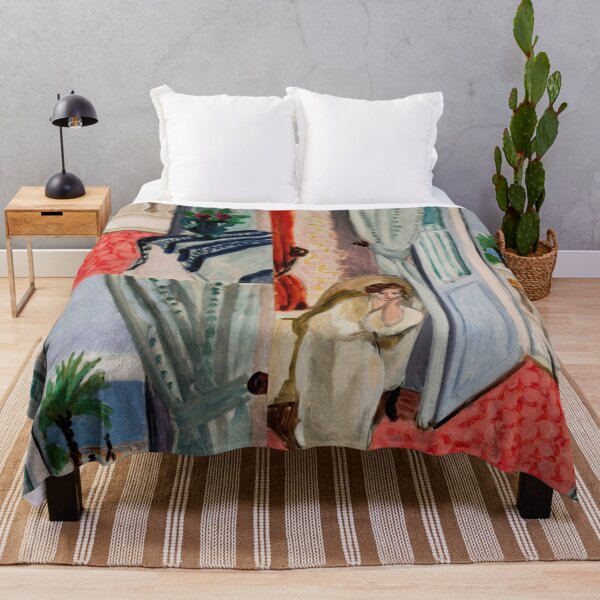 Item preview, Interior at Nice by Henri Matisse: Fauvist Riviera Interior Fine Art Print designed and sold by artofuniverse.
