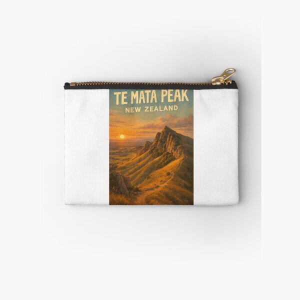 Item preview, Te Mata Peak Sunset View with Rolling Hills and Golden Landscape in Hawke’s Bay Region, New Zealand designed and sold by Places On Earth.