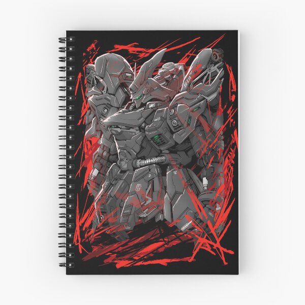 Item preview, black white MSN-04 Sazabi ZAKU char aznable GUNDAM RED COMET vector art designed and sold by sabartgunpla.