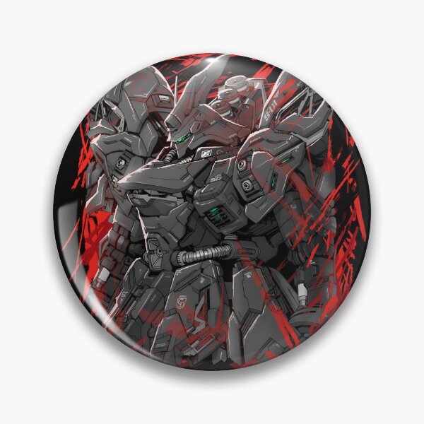Item preview, black white MSN-04 Sazabi ZAKU char aznable GUNDAM RED COMET vector art designed and sold by sabartgunpla.