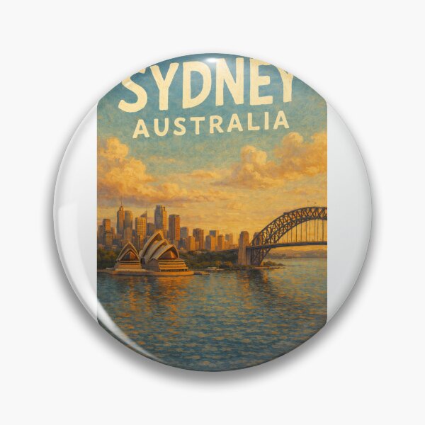 Item preview, Sydney Harbour Panorama with Opera House, Harbour Bridge, and Downtown Skyline in New South Wales, Australia designed and sold by Aryabek.