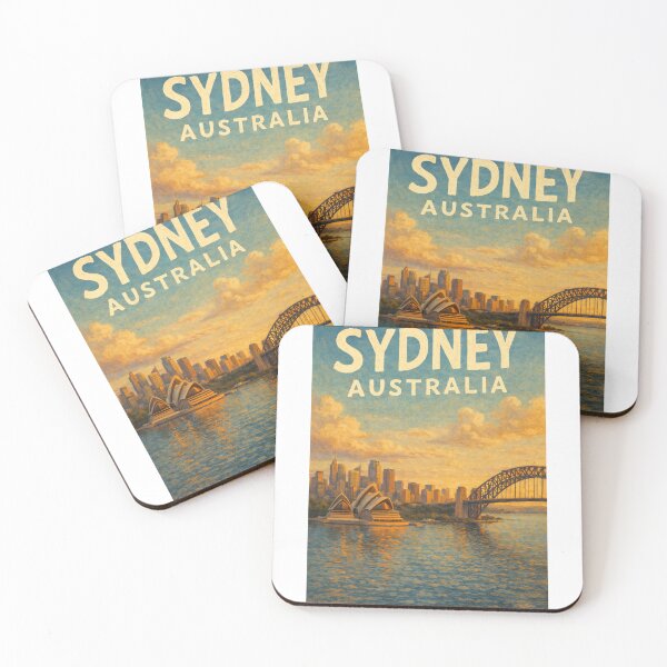 Item preview, Sydney Harbour Panorama with Opera House, Harbour Bridge, and Downtown Skyline in New South Wales, Australia designed and sold by Aryabek.