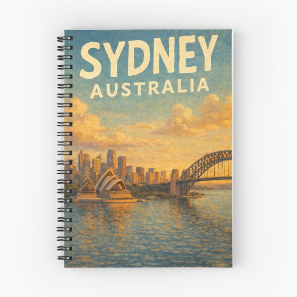 Item preview, Sydney Harbour Panorama with Opera House, Harbour Bridge, and Downtown Skyline in New South Wales, Australia designed and sold by Aryabek.