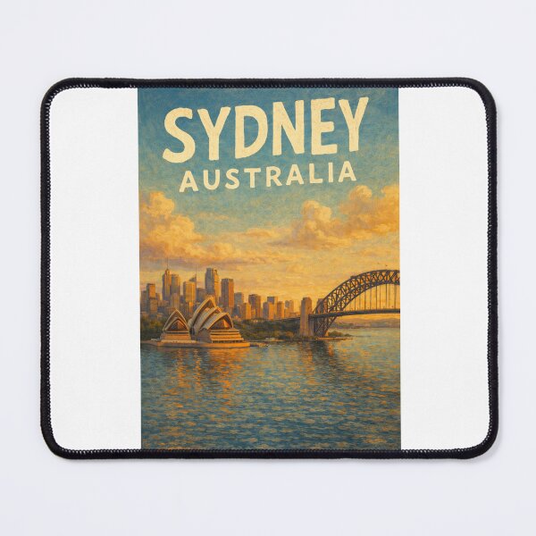 Item preview, Sydney Harbour Panorama with Opera House, Harbour Bridge, and Downtown Skyline in New South Wales, Australia designed and sold by Aryabek.