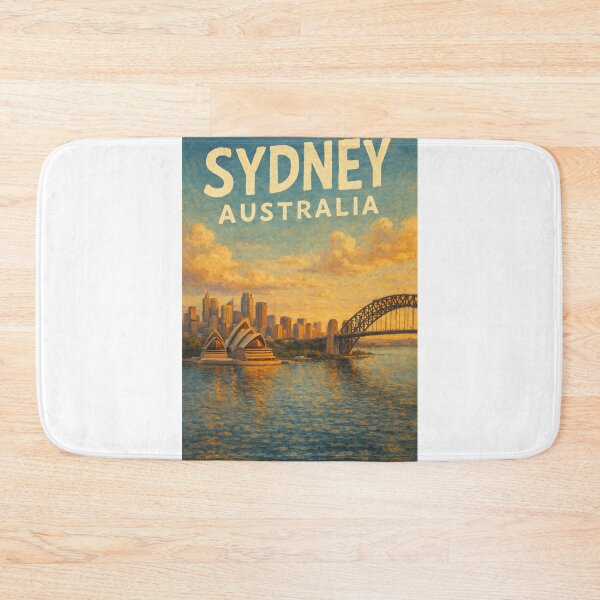Item preview, Sydney Harbour Panorama with Opera House, Harbour Bridge, and Downtown Skyline in New South Wales, Australia designed and sold by Aryabek.