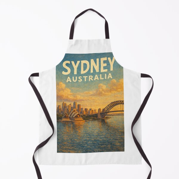 Item preview, Sydney Harbour Panorama with Opera House, Harbour Bridge, and Downtown Skyline in New South Wales, Australia designed and sold by Aryabek.
