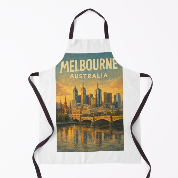 Item preview, Melbourne Skyline at Dusk with Flinders Street Station, Princes Bridge, and City Centre in Victoria, Australia designed and sold by Aryabek.