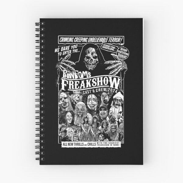 Artikelvorschau, Phantom's Freakshow – Besetzung und Crew 2024 entworfen und verkauft von Torey12345.