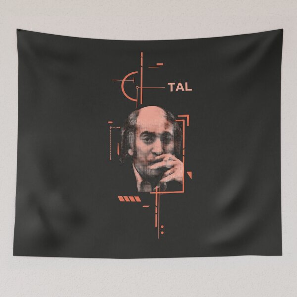Item preview,  MIKHAIL TAL / chess designed and sold by KOTA0001.