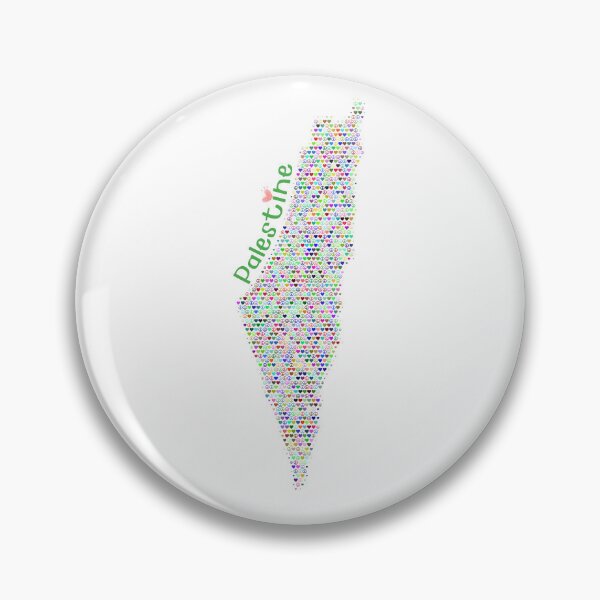 Item preview, Palestine Heart Map designed and sold by KulshiApparels.