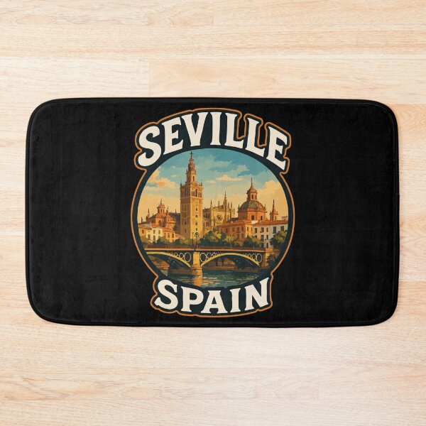 Item preview, Seville Spain Retro Vintage Travel designed and sold by TomFrontierArt.
