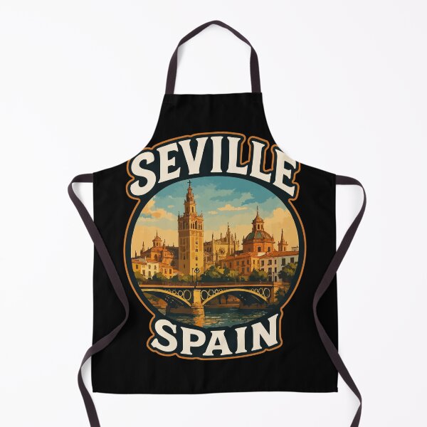 Item preview, Seville Spain Retro Vintage Travel designed and sold by TomFrontierArt.