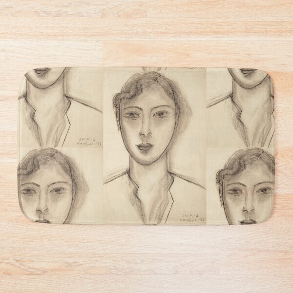 Item preview, Jackie by Henri Matisse: Modernist Line Portrait Fine Art Print designed and sold by artofuniverse.