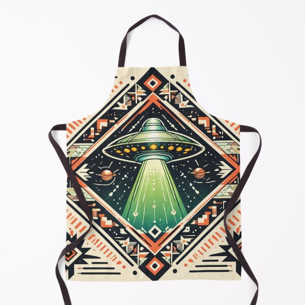 Item preview, ufo and navajo pattern designed and sold by Dogandesighn.