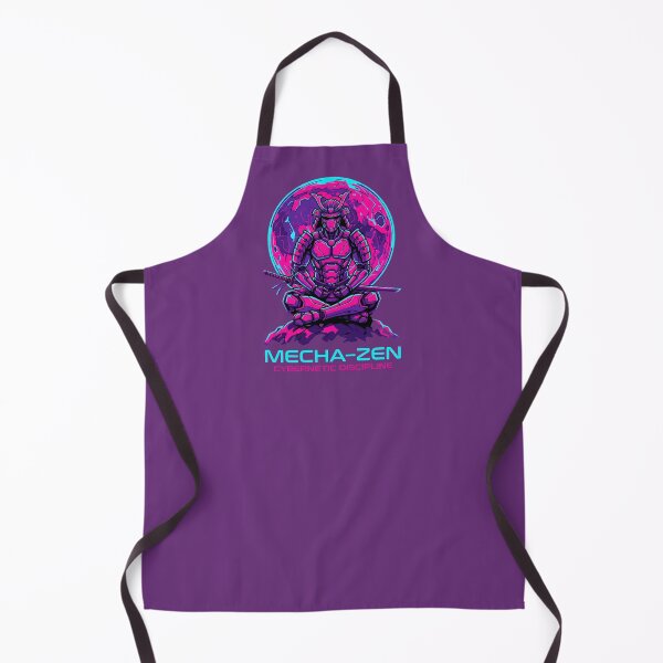 Item preview, Cyberpunk Samurai Synthwave Aesthetic Mecha Zen designed and sold by MarCinu Art.