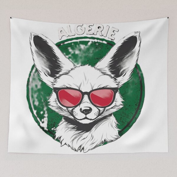 Item preview, Algeria Fennec DZ T-shirt designed and sold by UwearMe.