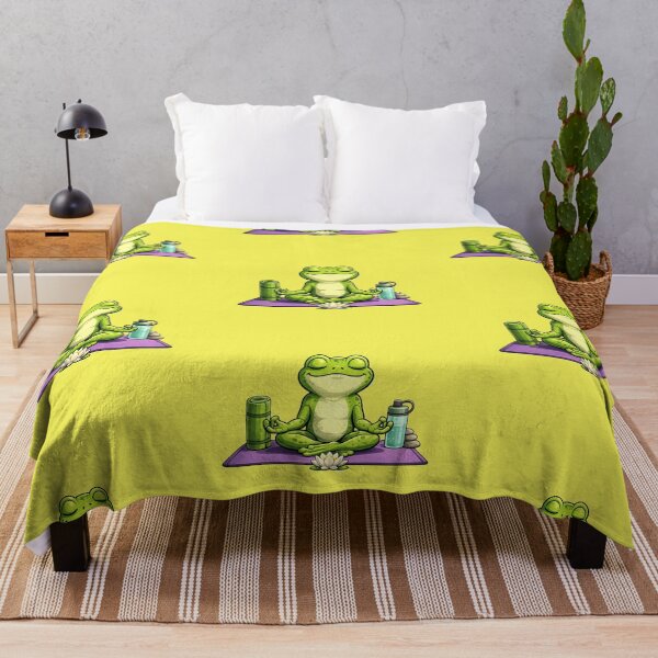 Aperçu de l'œuvre Grenouille avec un chapeau en feuille créée et vendue par FroggyOnly.