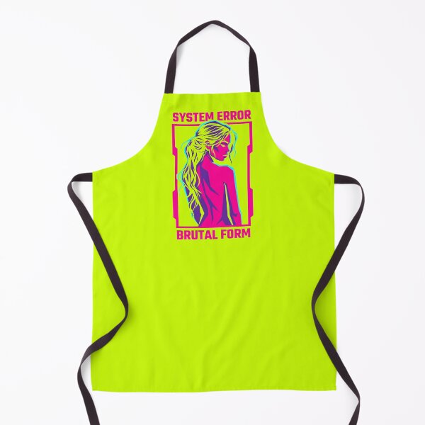 Item preview, System Error Brutal Form Cyberpunk Glitch Aesthetic designed and sold by MarCinu Art.