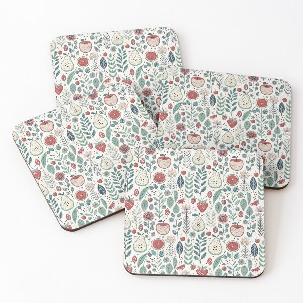 Item preview, Nordic Fruit Folk Symbols | Scandinavian Summer Design designed and sold by Shuga-Design.